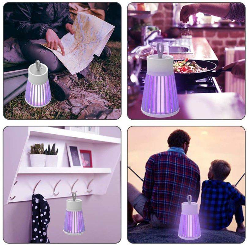 Electric Mosquito Zapper Lamp (Rechargeable) - DMC Wholesale