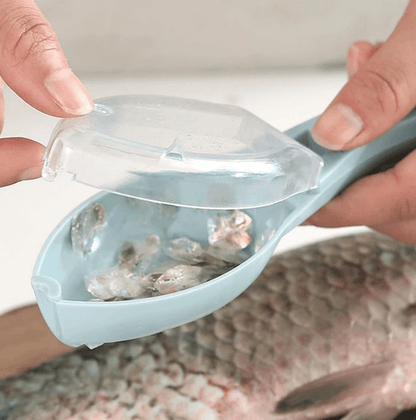 Fish Scale Remover With Lid - DMC Wholesale