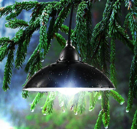 Solar LED Hanging Pendant Light - Alt View