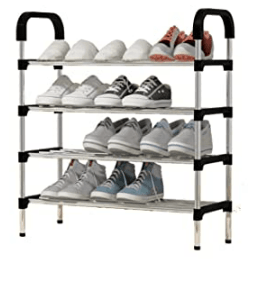 Shoe Storage Rack (4 Tier) - Alt View