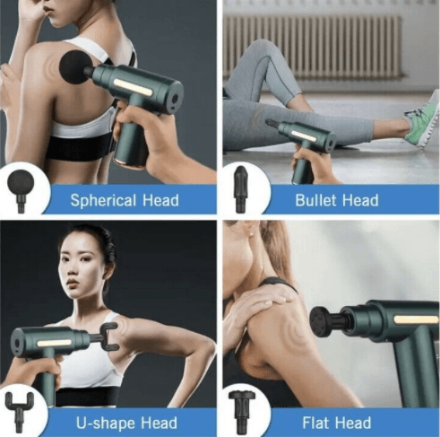 Professional Body Muscle Physiotherapy Lymphatic Drainage Massage Gun - DMC Wholesale