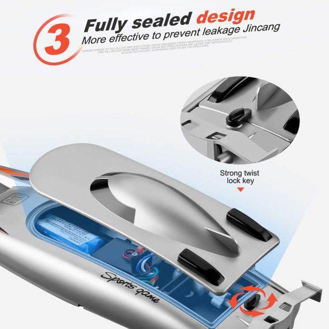 Wireless Remote Control Speed Boat - DMC Wholesale