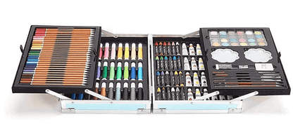 Unicorn Art Set With Aluminum Casing (145pc) - DMC Wholesale