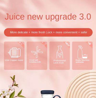 2in1 Portable Juicer - DMC Wholesale