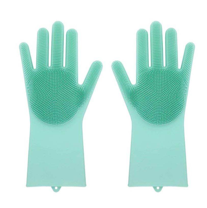 Multifunctional Silicone Pet Scrub Gloves - DMC Wholesale