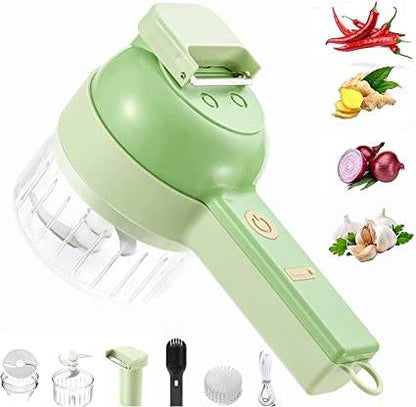 4in1 Handheld Electric Veggie Chopper Set - DMC Wholesale