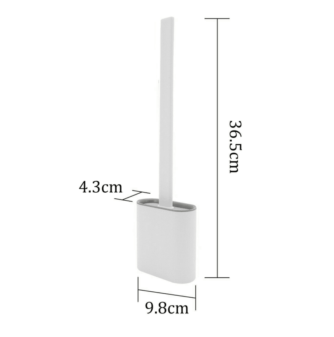 Silicone Flex Toilet Brush With Holder - DMC Wholesale
