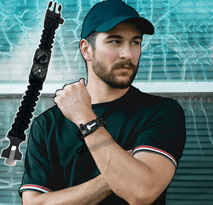 Paracord Firestarter Survival Bracelet - DMC Wholesale