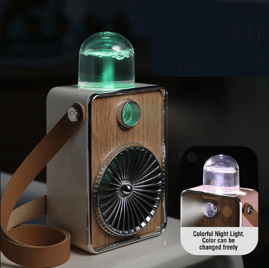 Mini Portable Retro Spray Fan - DMC Wholesale