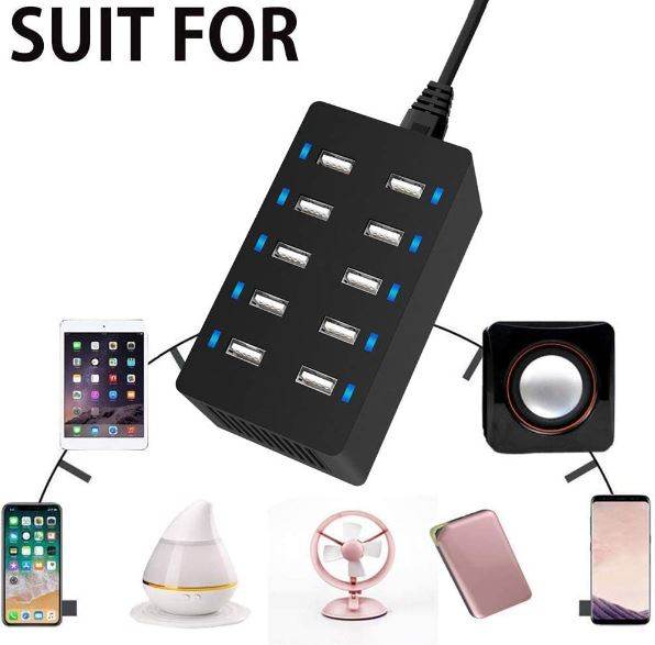 USB Charging Station (10 Port) - DMC Wholesale