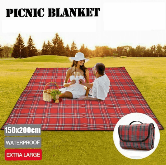 Folding Picnic Blanket (1.5x2m) - DMC Wholesale