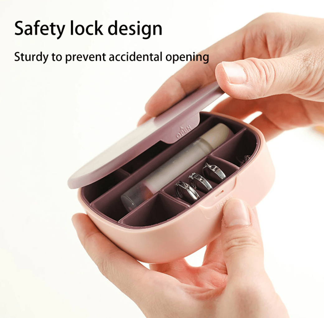 Jewellery Storage Box With Mirror (Each) - DMC Wholesale