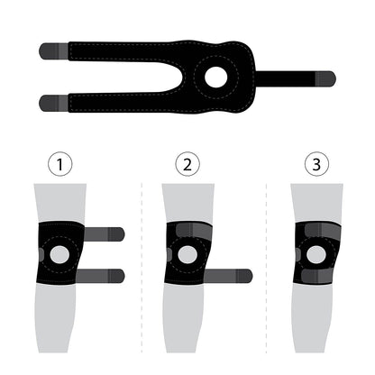 Adjustable Compression Knee Support Brace (Unisex) - DMC Wholesale