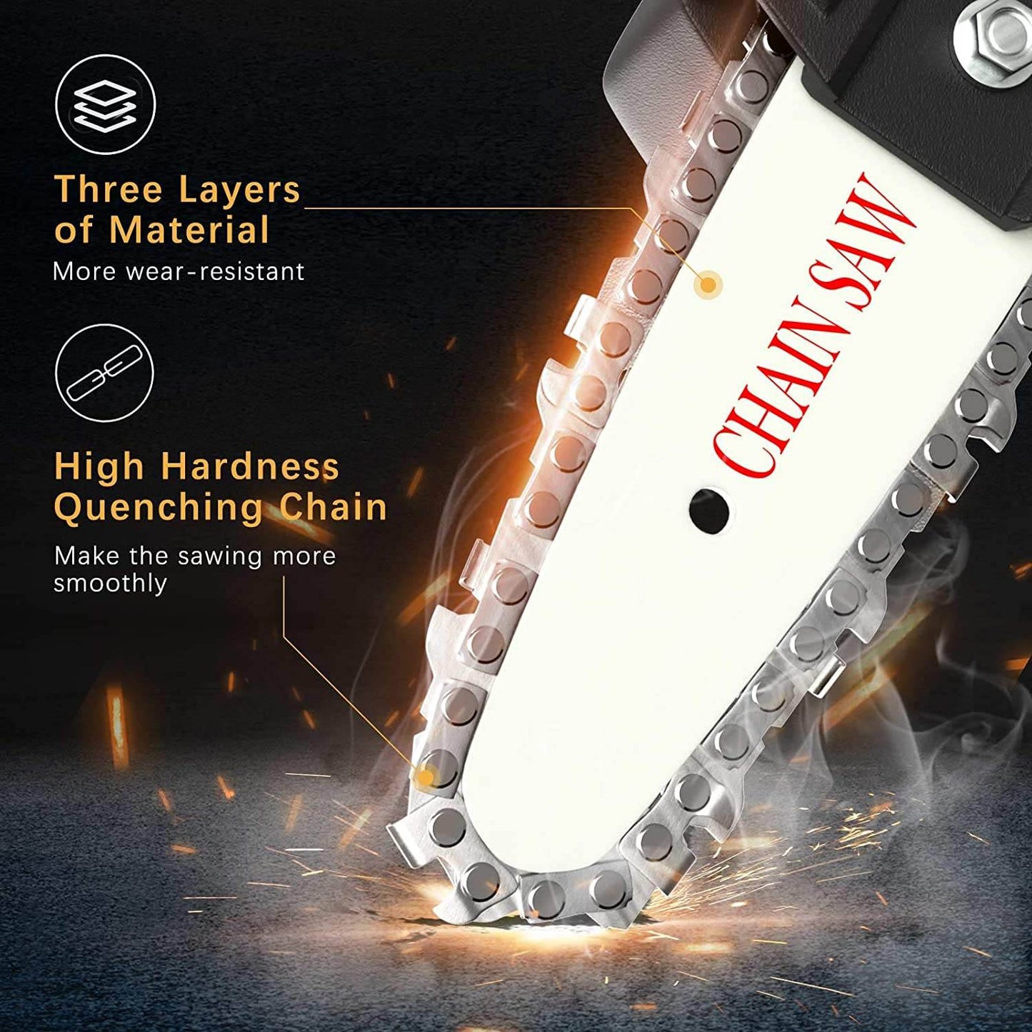 Mini Power Chain Saw (4inch)(24V) - DMC Wholesale