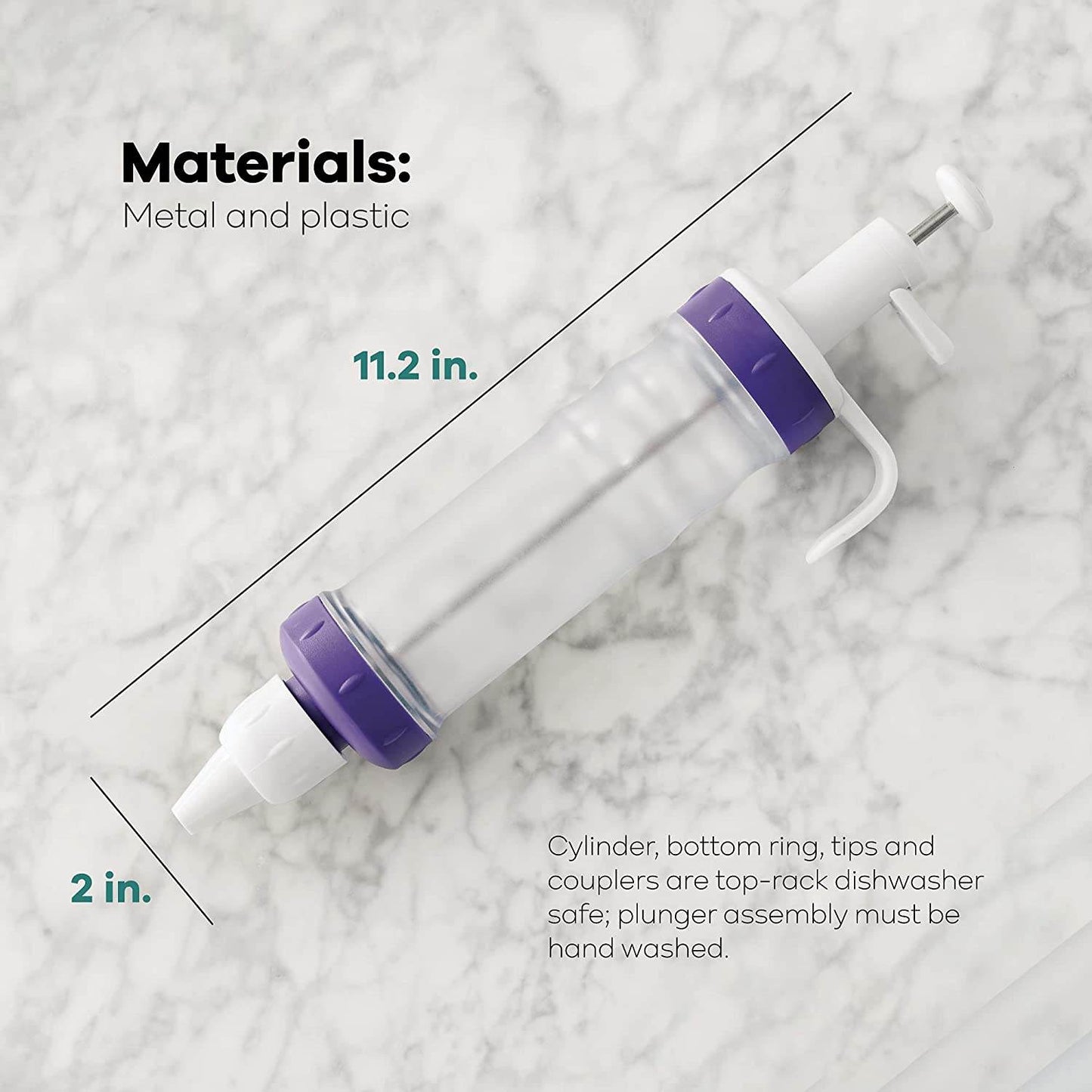 Dessert Decorator Plus Tool with 5 Decorating Tips - DMC Wholesale