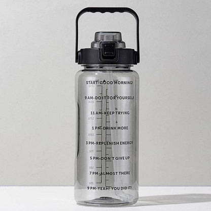 Combo: Clear Motivational Bottle (2 pcs) - DMC Wholesale