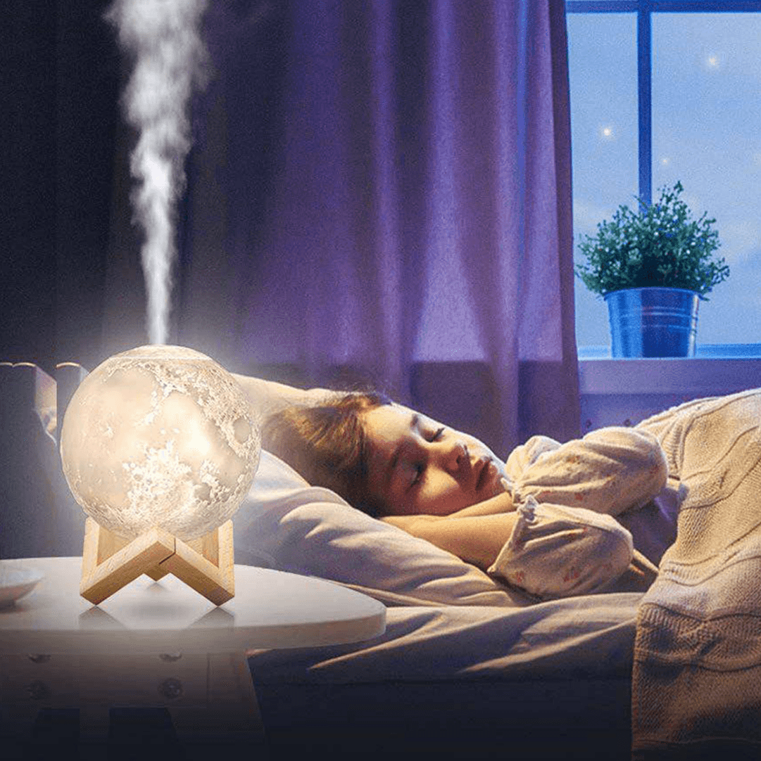 3D Moon Lamp Air Humidifier (13cm) - DMC Wholesale