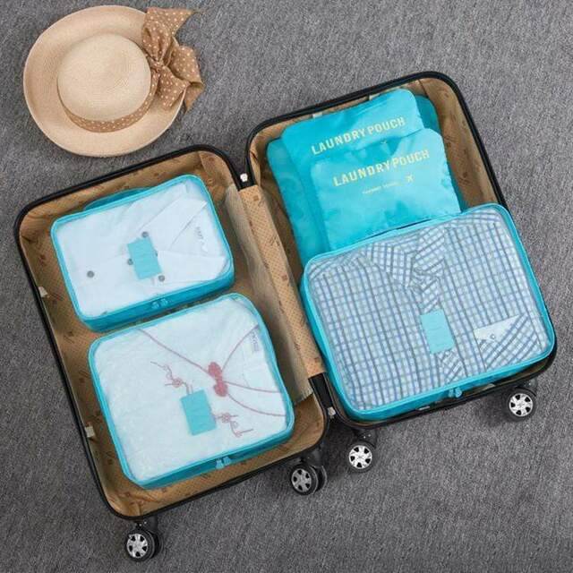 Laundry Travel Organiser Set (6 pcs) - DMC Wholesale