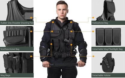 Tactical Vest For Men - DMC Wholesale