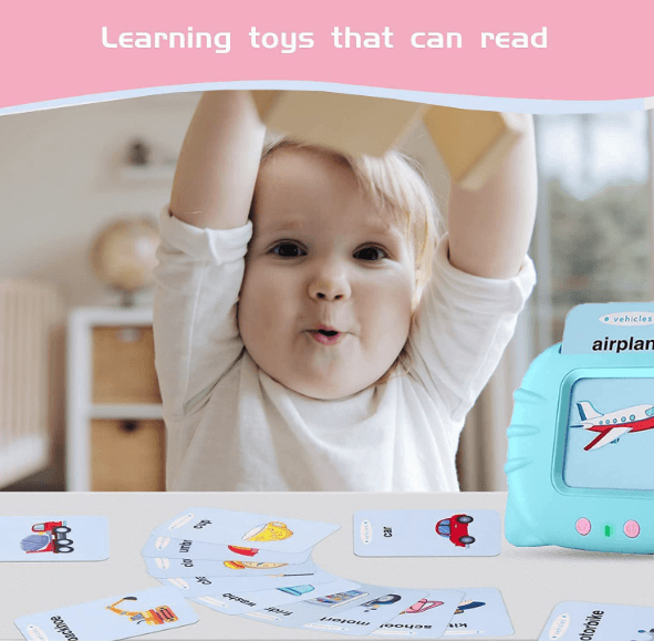 Words Card Reading Learning Machine (Pink Only) - DMC Wholesale