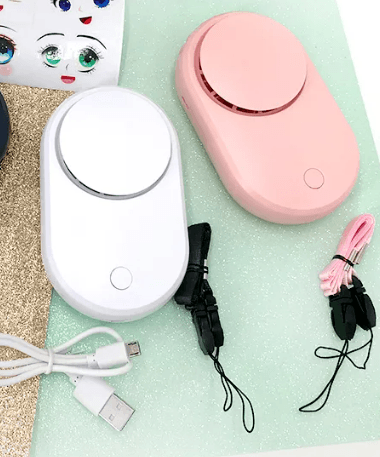 USB Mini Air Conditioning Eyelash Fan - DMC Wholesale