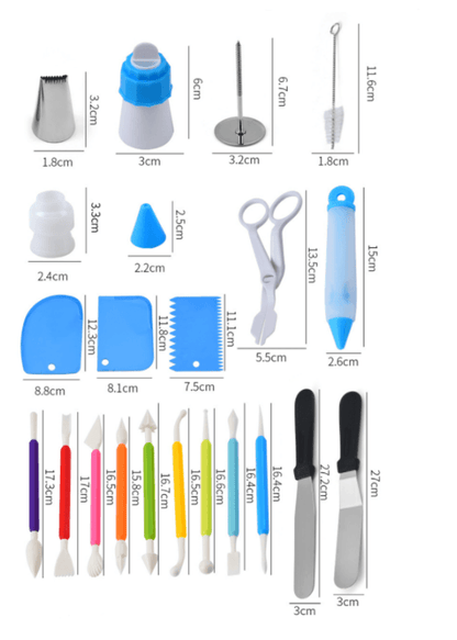 Cake Decorator (66 pcs) - DMC Wholesale