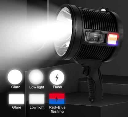 Powerful LED Handheld Searchlight - DMC Wholesale