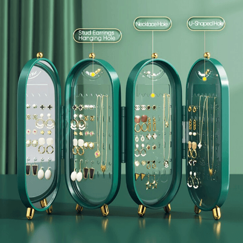 Luxurious Jewellery Storage Organiser (4 Door) - DMC Wholesale