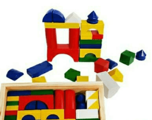 Geometric Wooden Blocks (26 pcs) - DMC Wholesale