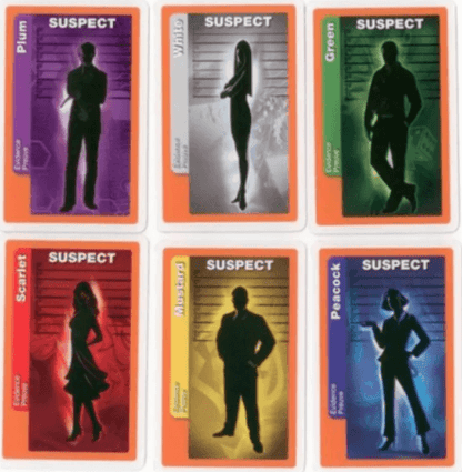 Cluedo Suspect Card Game - DMC Wholesale