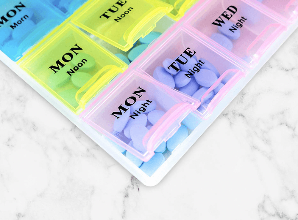 Weekly Pill Organiser (21 Compartment) - DMC Wholesale