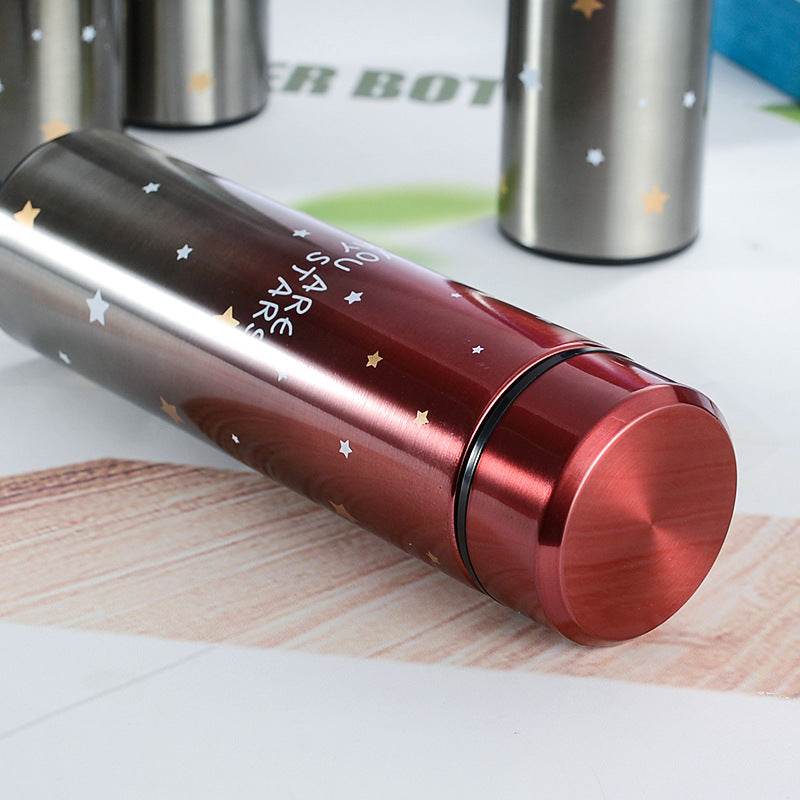Vacuum Flask With Temperature Display (Stars)(500ml) - DMC Wholesale