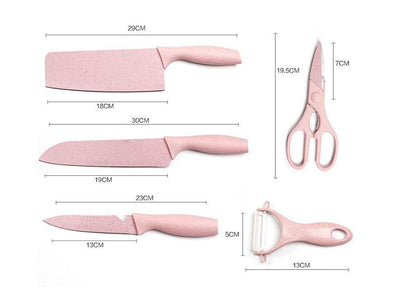 Stainless Knives Set (5 pcs) - DMC Wholesale