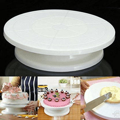 Rotating Cake Turntable (28cm) - DMC Wholesale