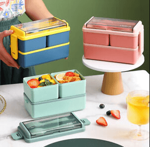 Lunch Box (1.4L)(2 Layer) - DMC Wholesale