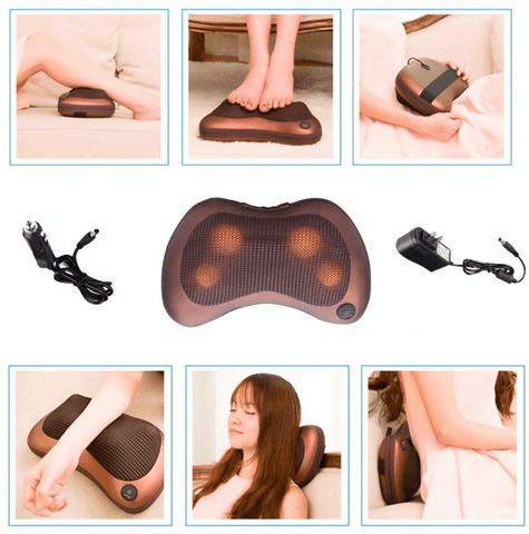 Car and Home Massaging Pillow - Alt View