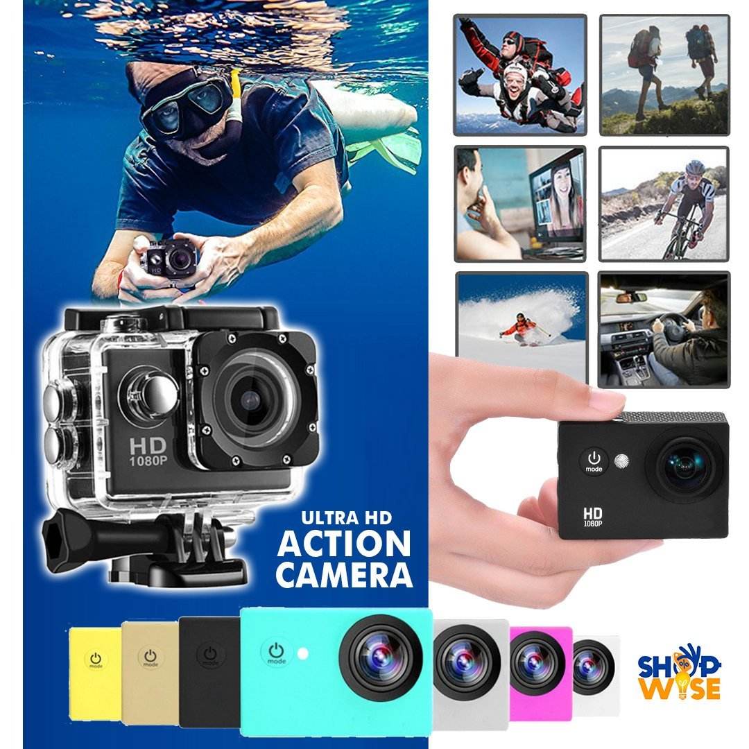 Ultra HD Sports Waterproof Camera - DMC Wholesale