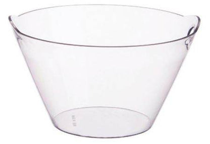 Round Double Ears Plastic Ice Bucket - DMC Wholesale