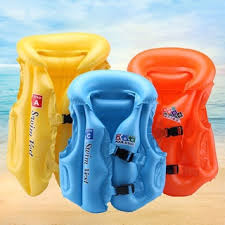 Inflatable Plastic Life Jacket Swim Vest