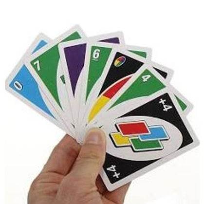 Uno Family Card Game - Alt View