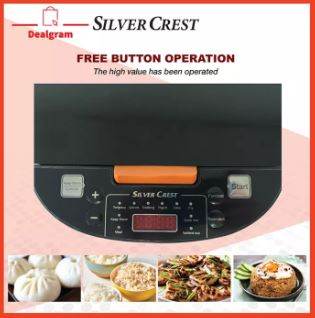 Digital Electric Black Rice Cooker (5L) - DMC Wholesale