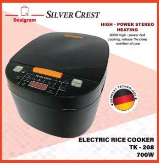 Digital Electric Black Rice Cooker (5L) - DMC Wholesale