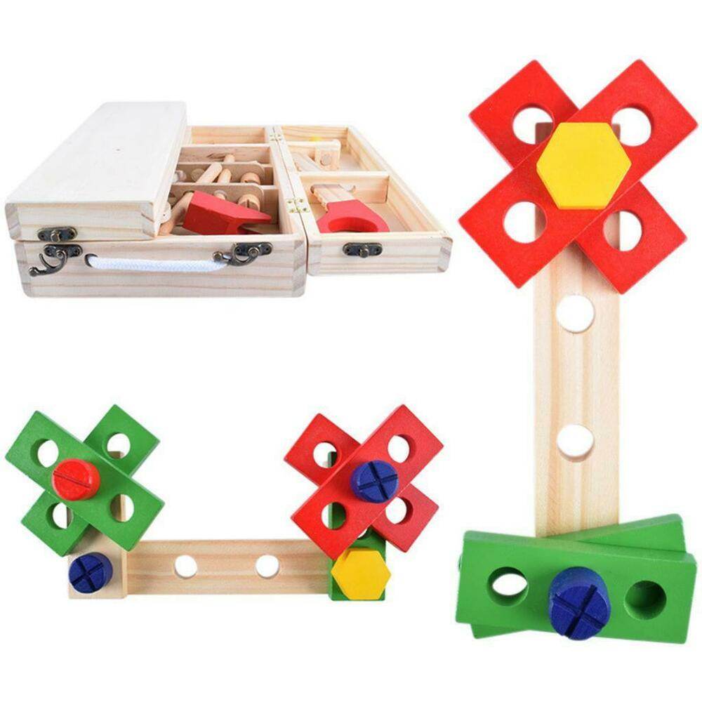 Wooden Durable Educational Tool Set For Children - DMC Wholesale