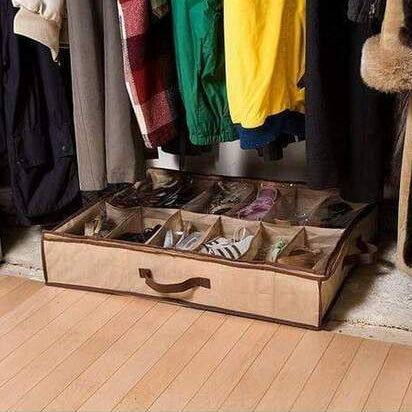 Shoes Under Organiser - Alt View