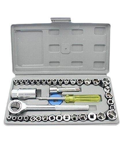 Combination Socket Wrench Set (Large)(40 pcs) - DMC Wholesale