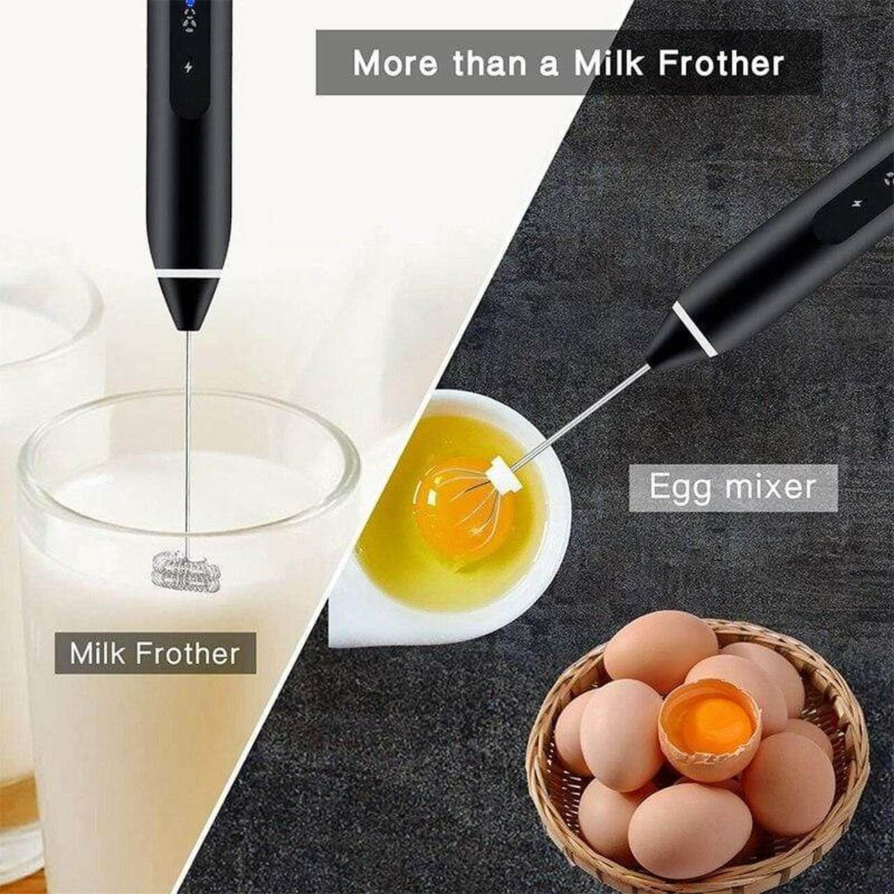 USB Rechargeable Milk Frother - DMC Wholesale